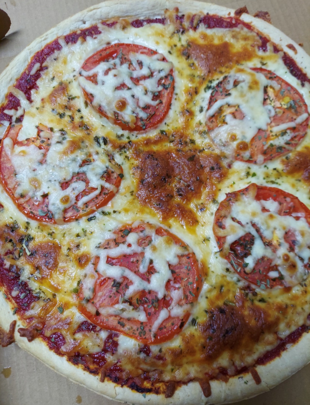 Order Margherita Pizza food online from Bookworms Cafe store, Mountain Home on bringmethat.com
