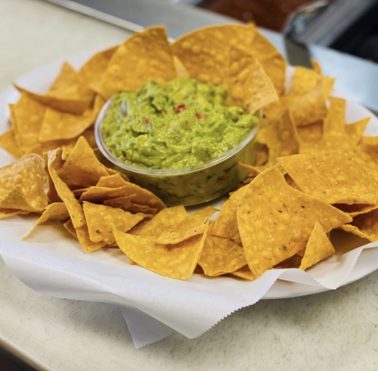 Order Guacamole and Chips food online from Taco Boys store, San Francisco on bringmethat.com