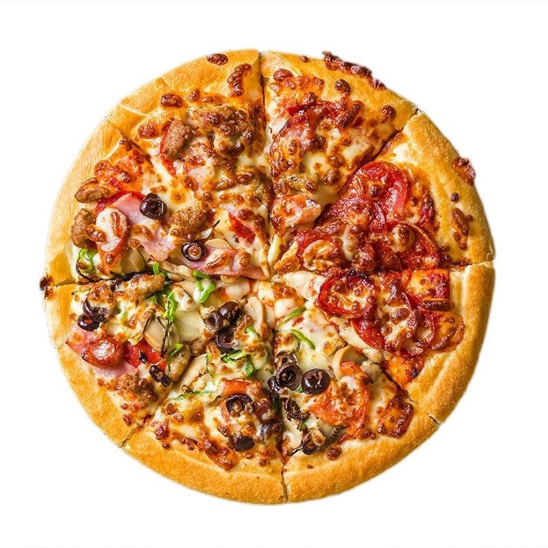 Order Miro's Special Pizza - Medium 12" food online from Miro Pizza store, Wilmington on bringmethat.com