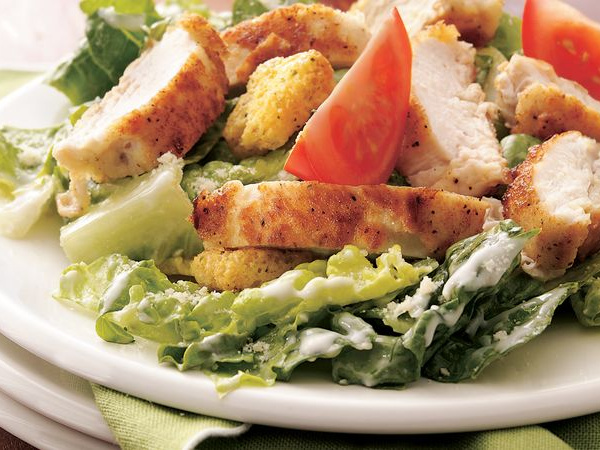 Order Crispy Chicken Salad food online from Little Slice of NY store, Camden on bringmethat.com