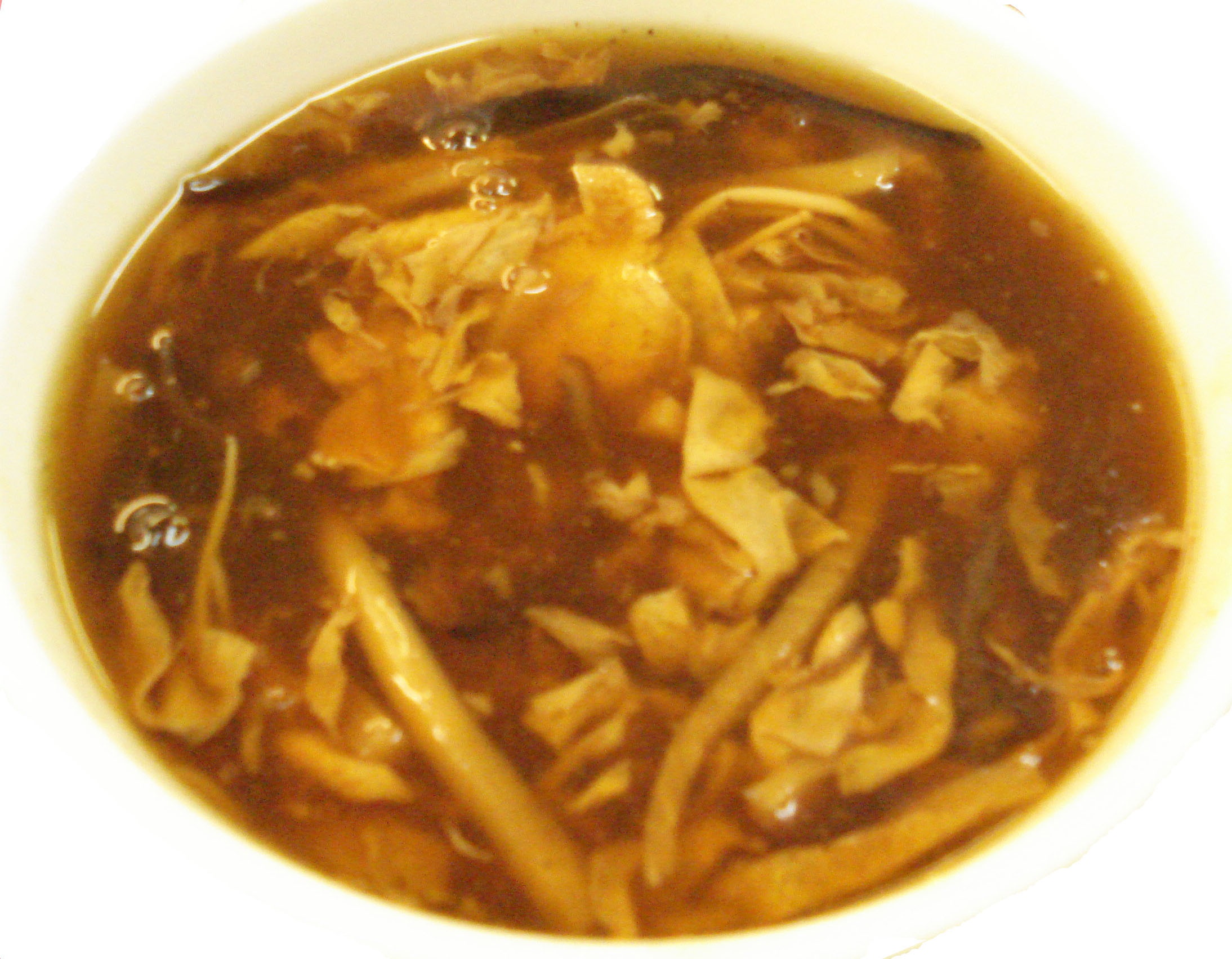 Order Hot and Sour Soup 酸辣汤（小） food online from Chengdu 23 store, Wayne on bringmethat.com