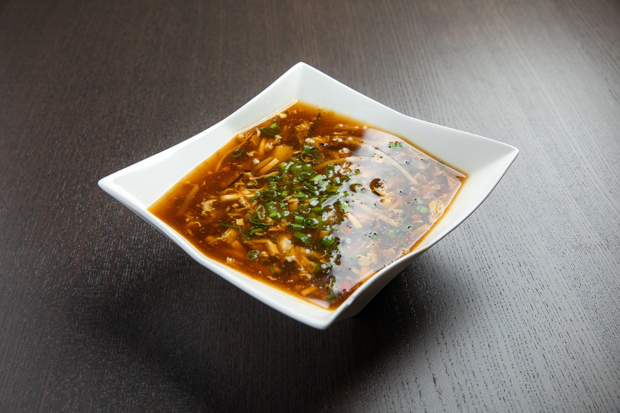 Order Hot & Sour Soup food online from Saga Kitchen store, Alameda on bringmethat.com