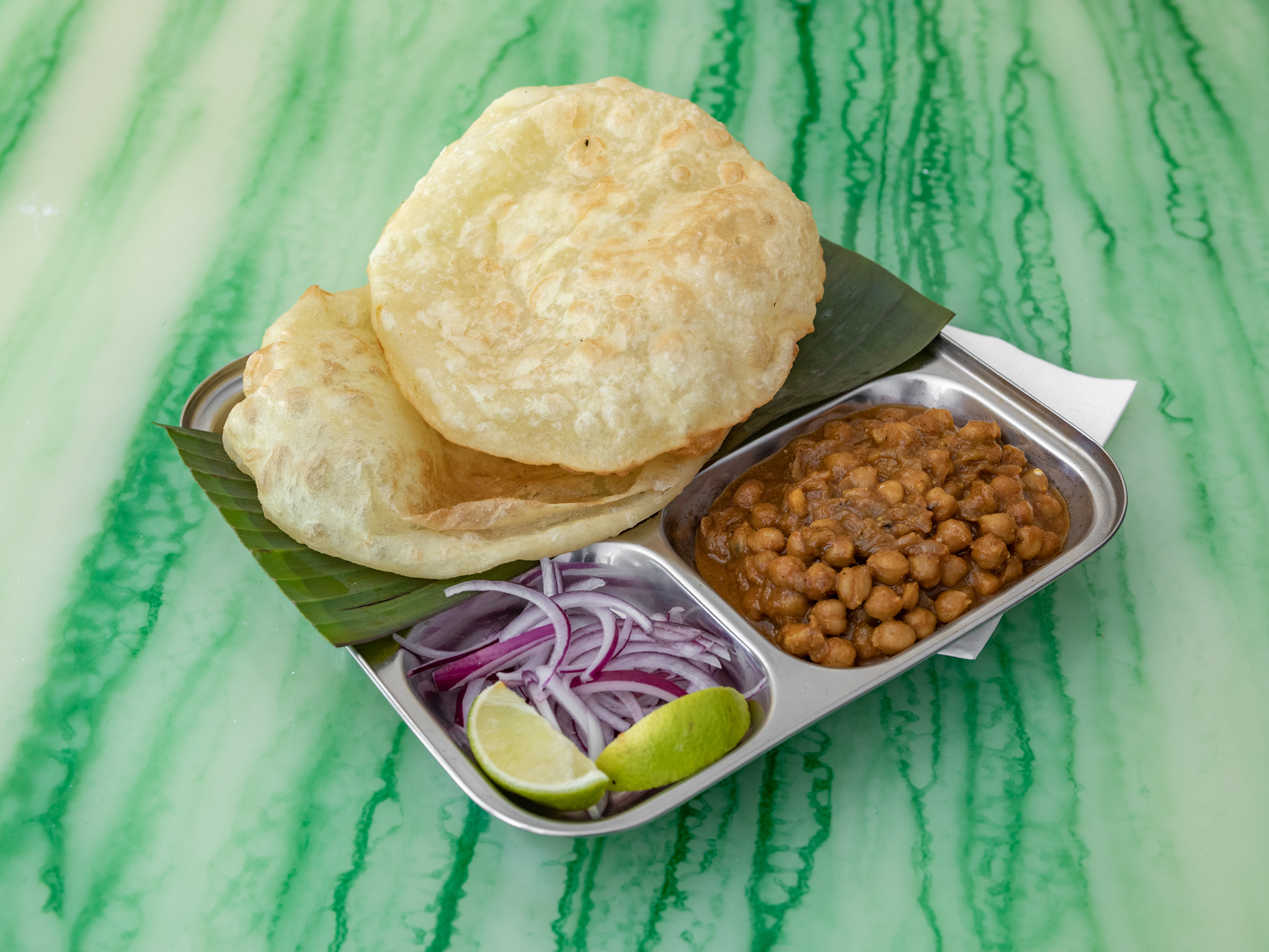 Order Chole Batura food online from Vegan Indian store, Cedar Park on bringmethat.com