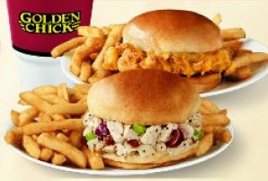Order Chicken Salad Sandwich Combo food online from Golden Chick store, San Antonio on bringmethat.com