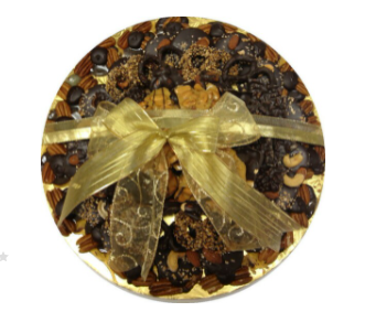 Order Nut Brittle Platter Large 14" food online from Confection Collection store, Howell Township on bringmethat.com