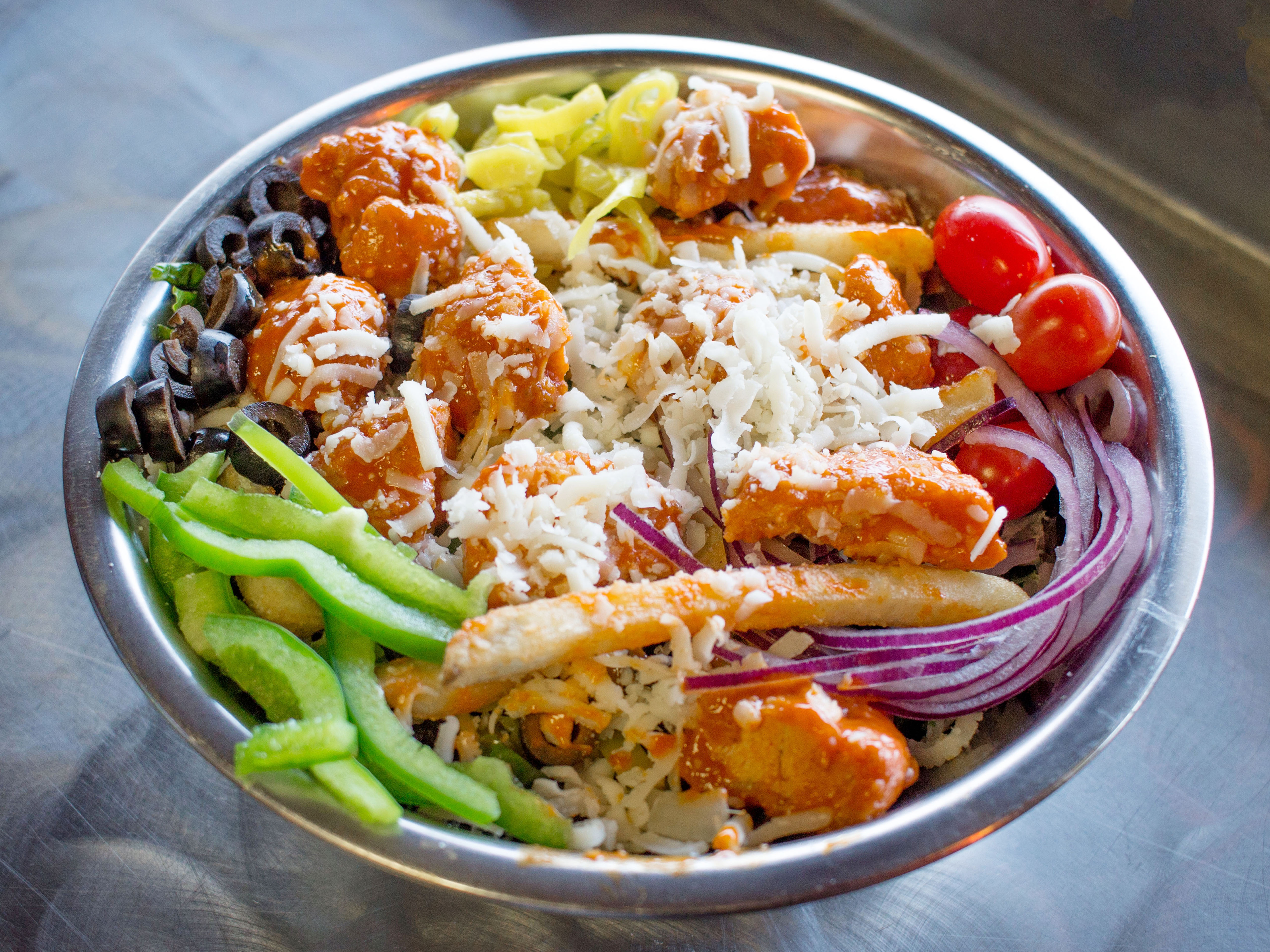 Order Buffalo Chicken Salad food online from Italian Village Pizza store, Pittsburgh on bringmethat.com