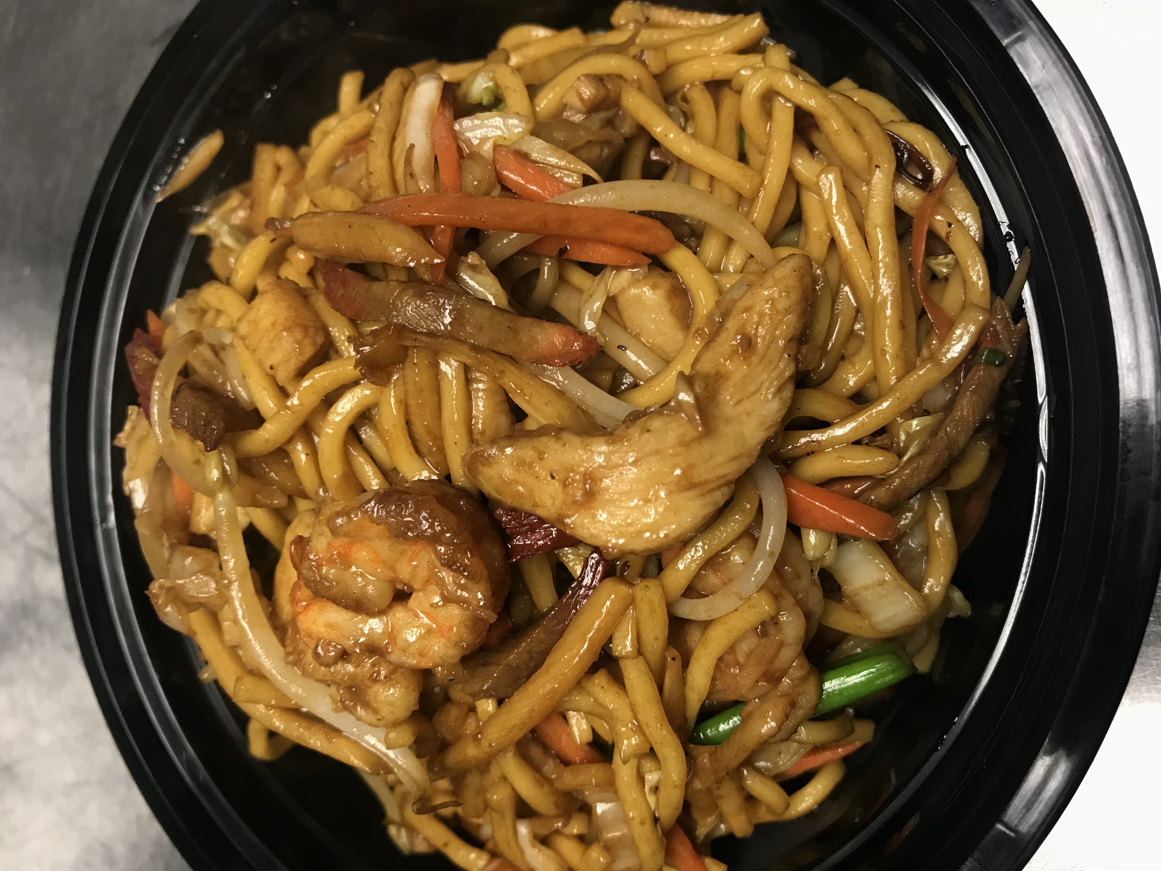Order House Special Lo Mein food online from Chans Gourmet store, Kearny on bringmethat.com