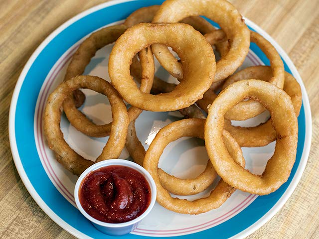 Order Onion Rings food online from Philly Steak & Gyros store, Richmond on bringmethat.com