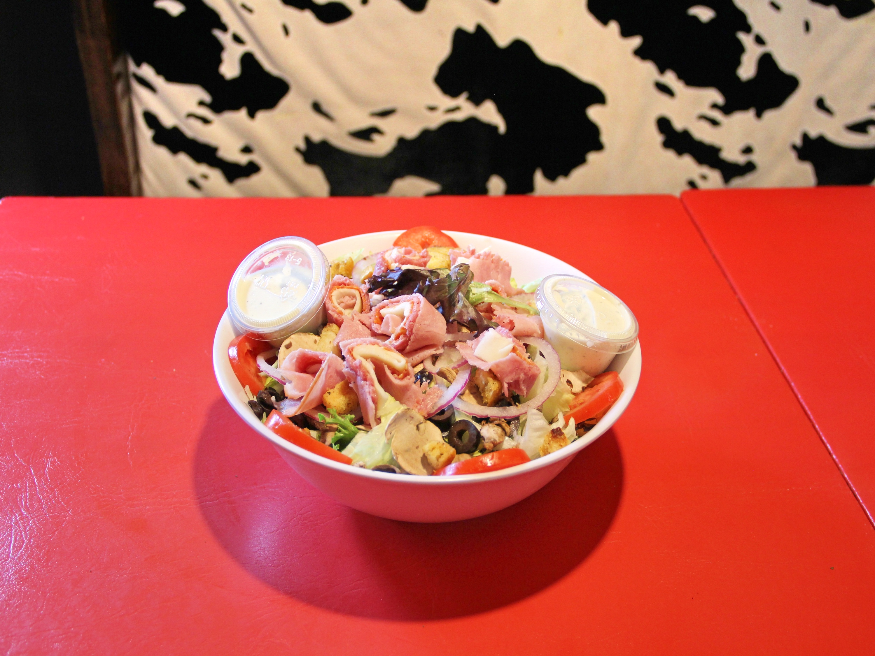 Order Anti-pasta Salad food online from Cross Eyed Cow Pizza store, Oro Grande on bringmethat.com