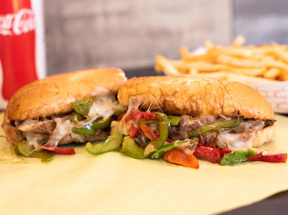 Order Pepper Cheesesteak food online from Theo Cheesesteak Shop store, San Leandro on bringmethat.com