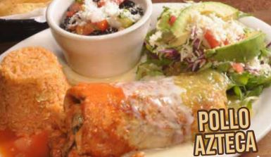 Order Pollo Azteca food online from La Hacienda store, McDonough on bringmethat.com