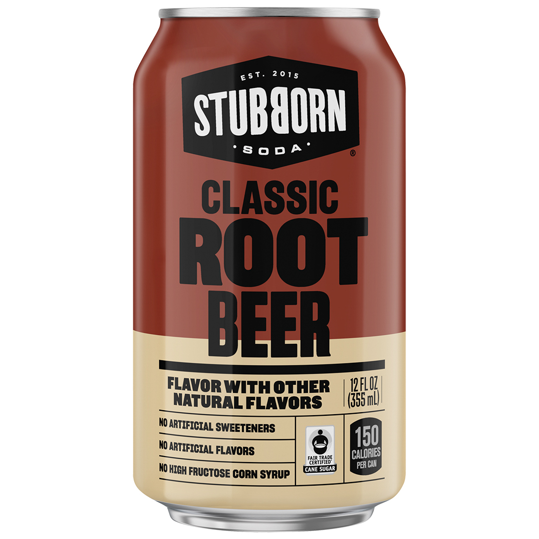 Order Stubborn Classic Root Beer - 12oz Can food online from It Baked Baby store, Atlanta on bringmethat.com