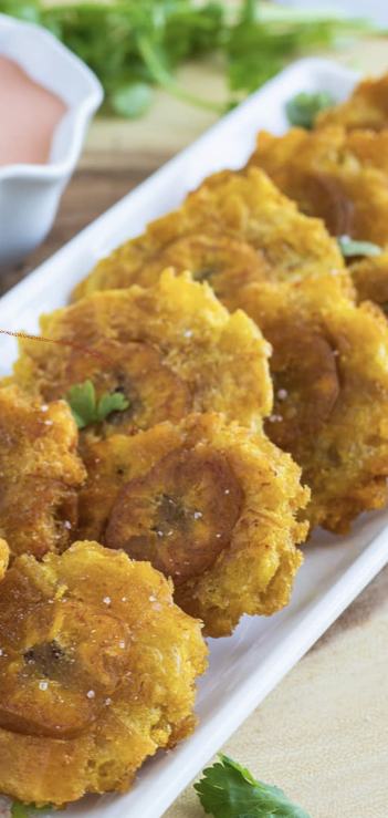 Order Tostones  (Plantains) food online from Rhythm 'n Wraps store, Boston on bringmethat.com