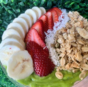 Order Tropical Green Smoothie Bowl food online from The Juicery At Oakmont store, Oakmont on bringmethat.com