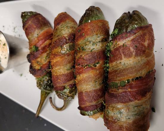 Order Boudin Stuffed Jalapenos food online from The Rouxpour- Sugar Land store, Sugar Land on bringmethat.com