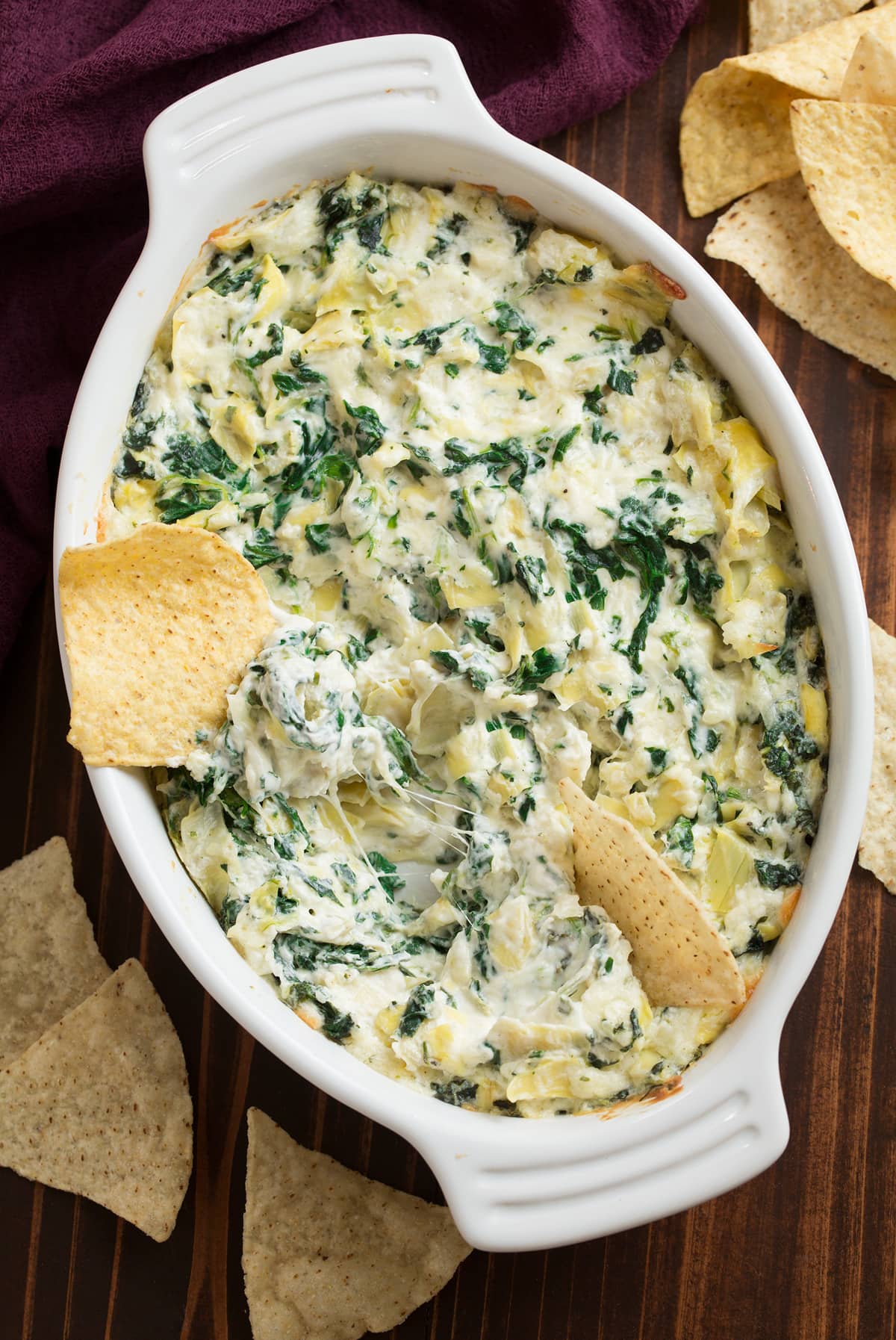 Order Artichoke and Spinach Dip food online from  George White store, Syosset on bringmethat.com