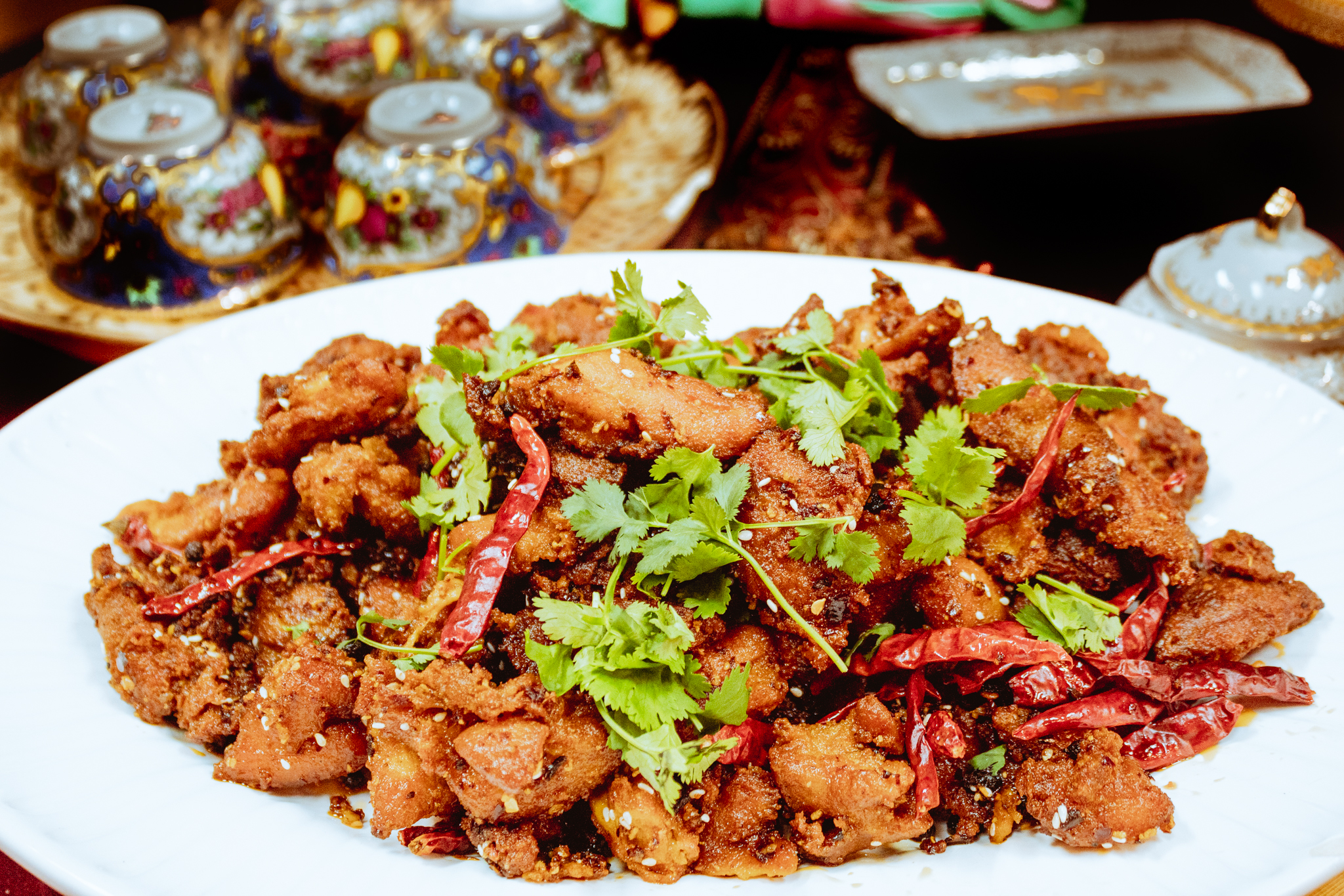 Order Kiroran Spicy Chicken 辣子鸡 food online from KIRORAN store, Fairfax on bringmethat.com