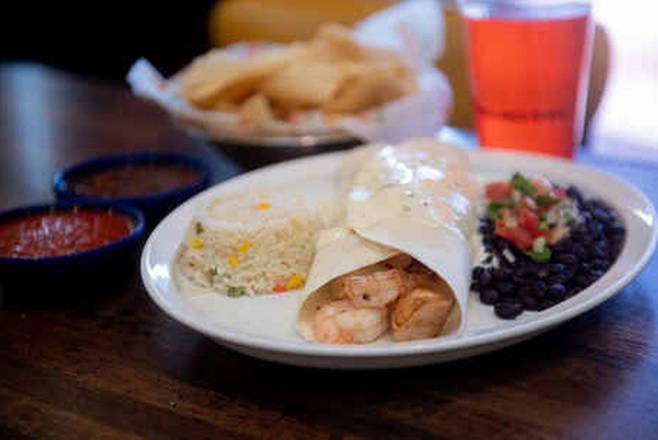 Order Seafood Burrito food online from Frontera Mex-Mex Grill store, Loganville on bringmethat.com