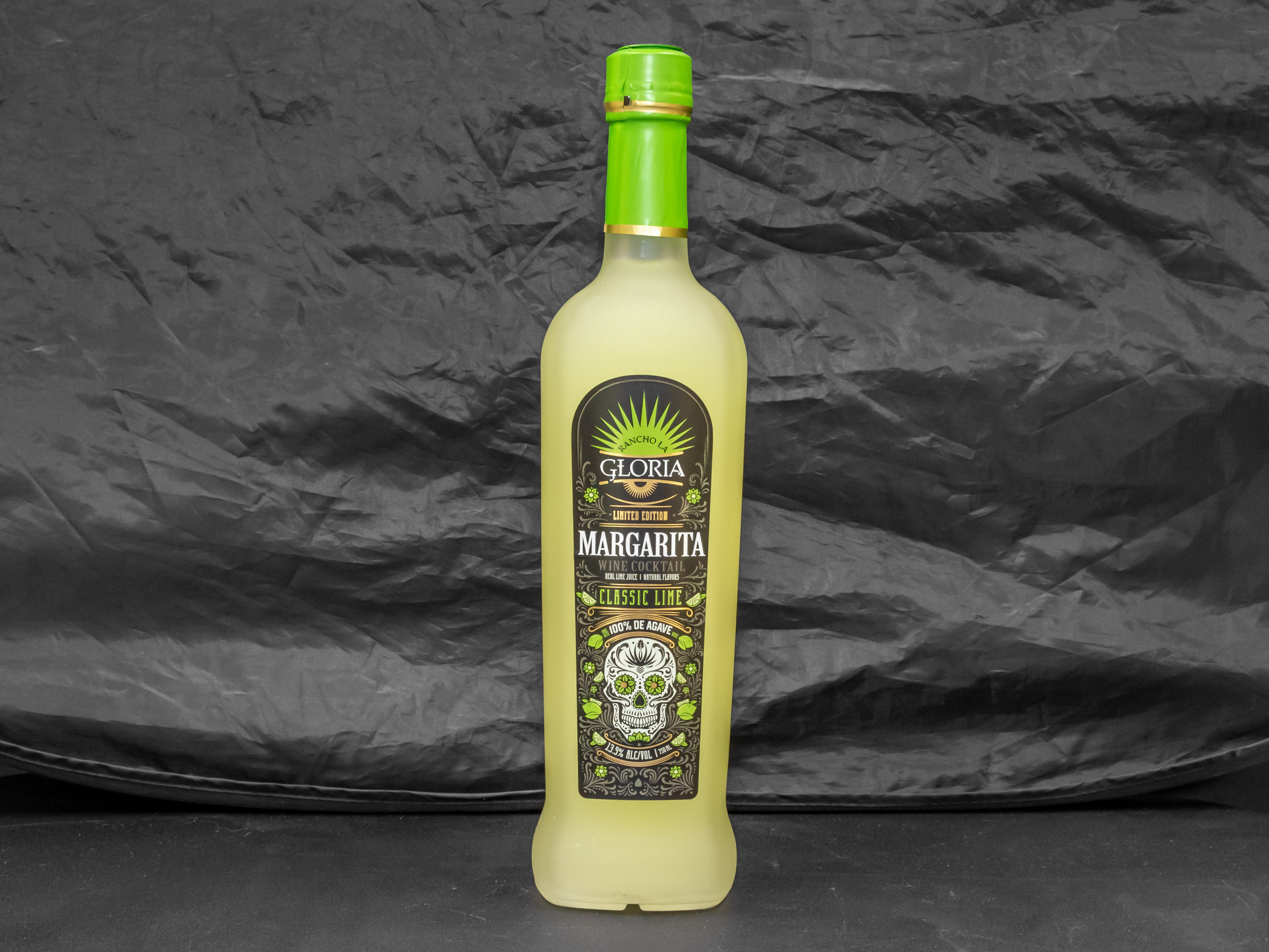 Order Rancho la Gloria margarita classic lime,750ml(13.9%Abv) food online from Gold Crown Liquors store, Chicago on bringmethat.com