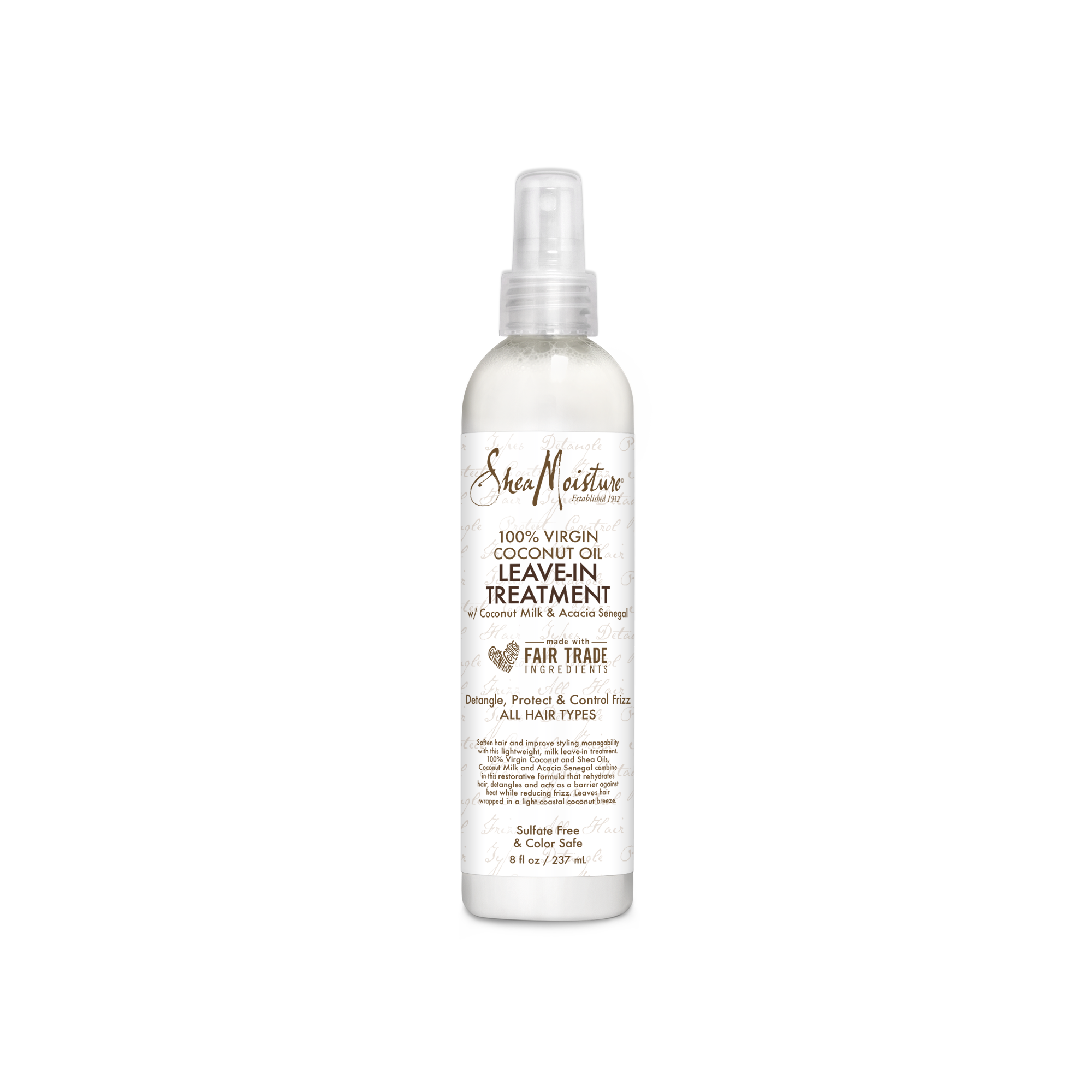 Order SheaMoisture 100% Virgin Coconut Oil Daily Hydration Leave-In Conditioner - 8 oz food online from Rite Aid store, MILLER PLACE on bringmethat.com