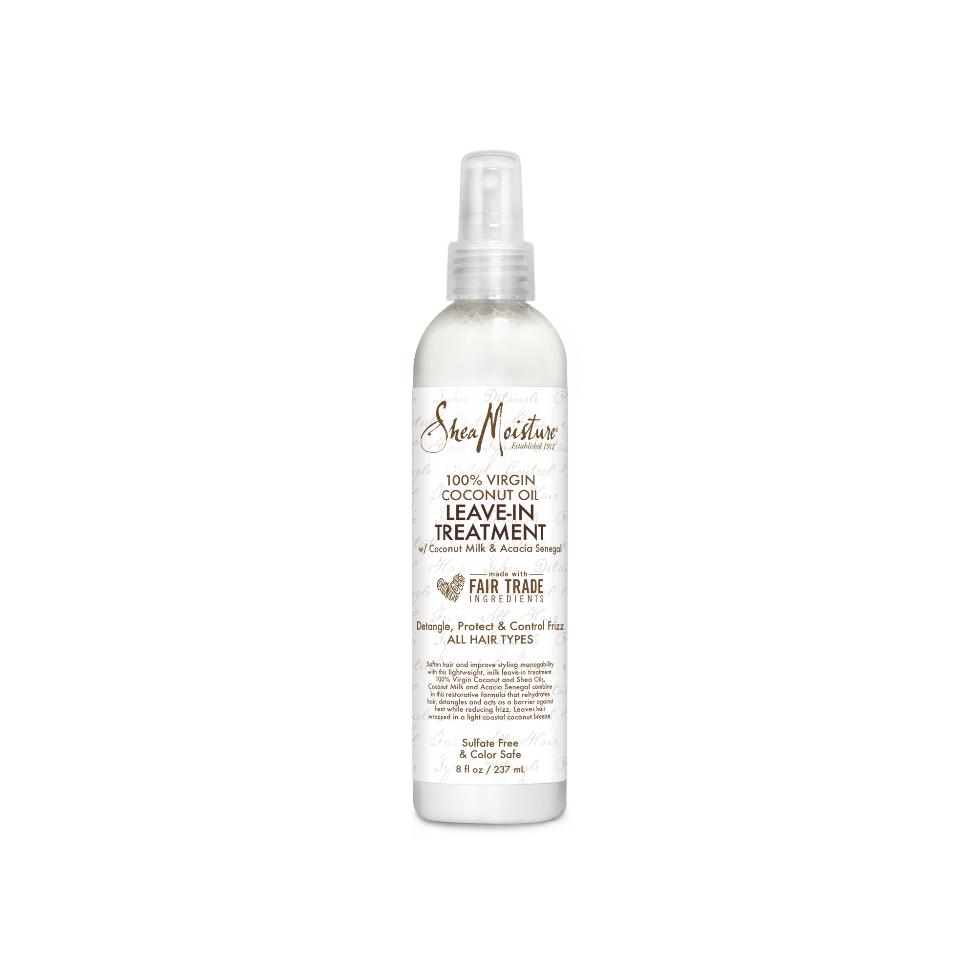 Order SheaMoisture 100% Virgin Coconut Oil Daily Hydration Leave-In Conditioner - 8 oz food online from Rite Aid store, Cathedral City on bringmethat.com