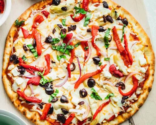 Order Greek Pizza [Small 10] food online from Mr Pizza store, Oklahoma City on bringmethat.com