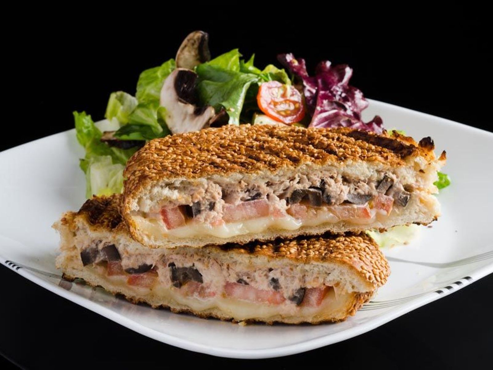Order Tuna Melt food online from cafe muscat store, Fresh Meadows on bringmethat.com