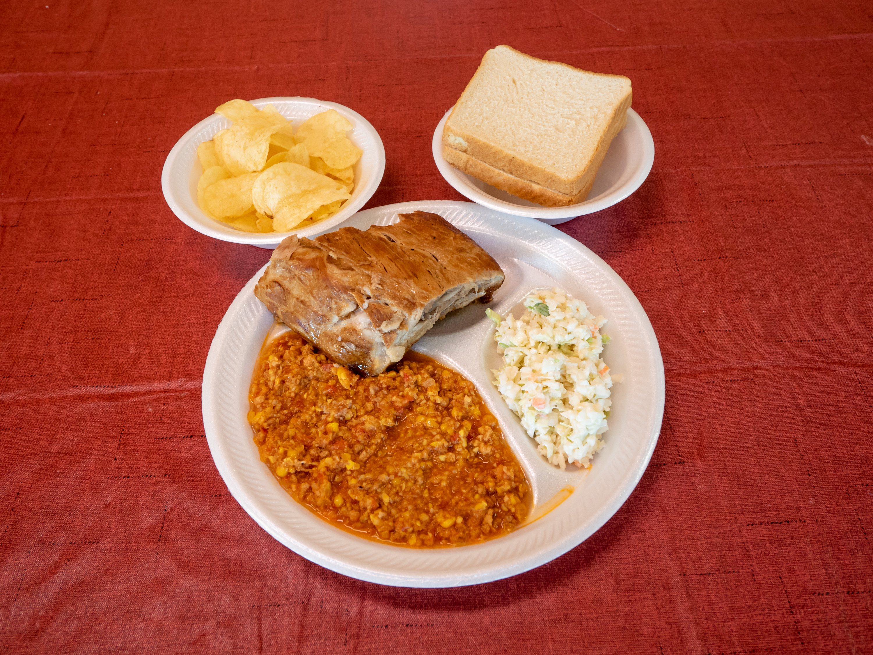Order Rib Plate food online from Peach Pit store, Winterville on bringmethat.com