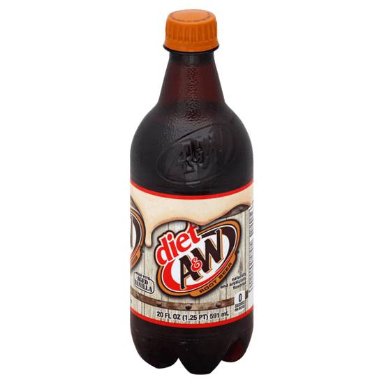 Order A&W Diet Rootbeer 20oz food online from Casey's General Store store, Kearney on bringmethat.com