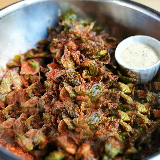 Order BBQ Ranch Brussels food online from Hopdoddy Burger Bar store, Houston on bringmethat.com