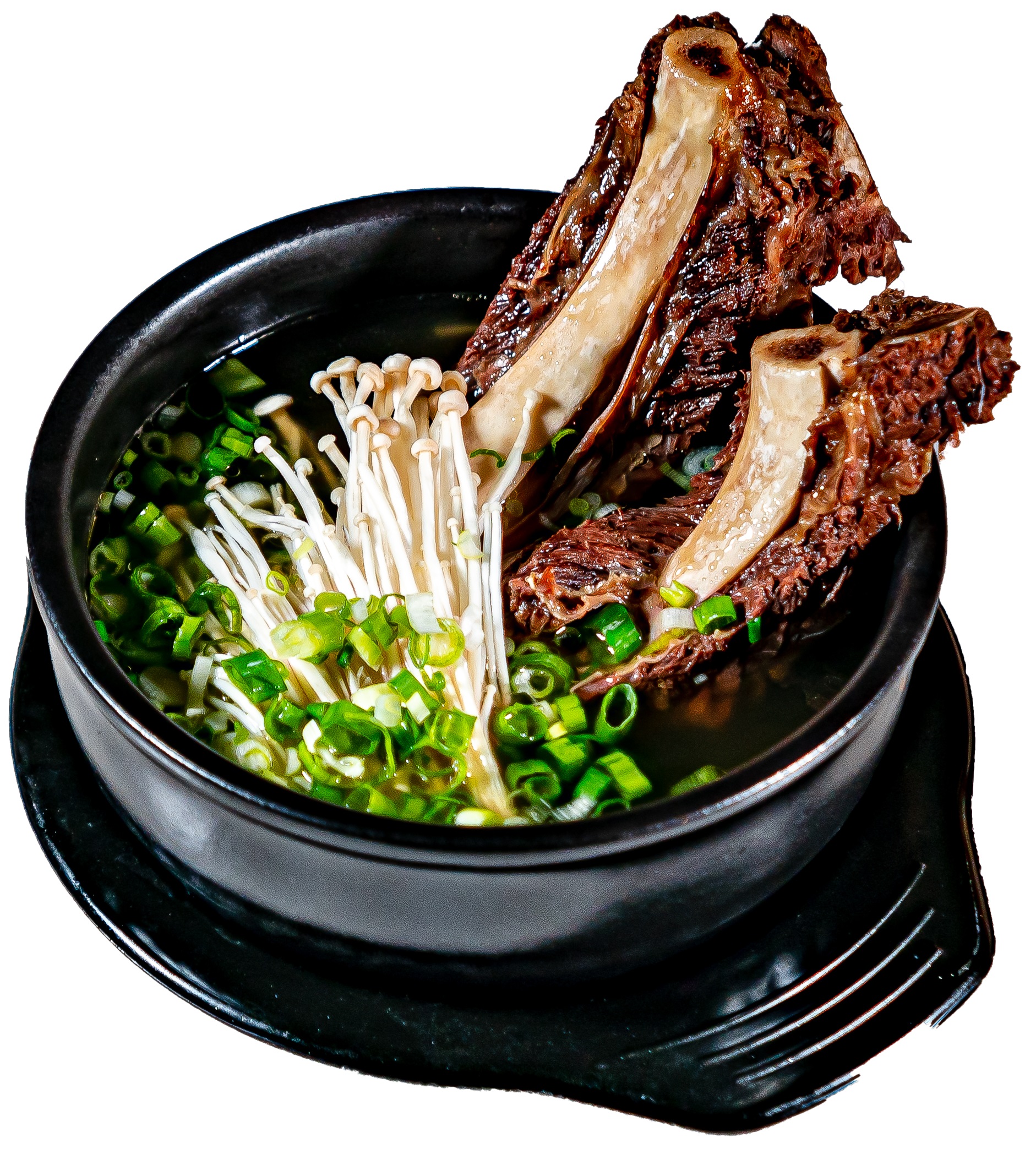 Order Beef Rib Soup / 왕갈비탕 food online from D.Eatery L Il Palco store, Buena Park on bringmethat.com