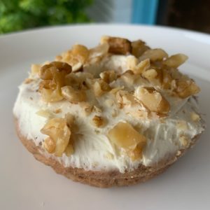 Order Banana Nut Protein Donut food online from Health Prep Meals store, Weslaco on bringmethat.com