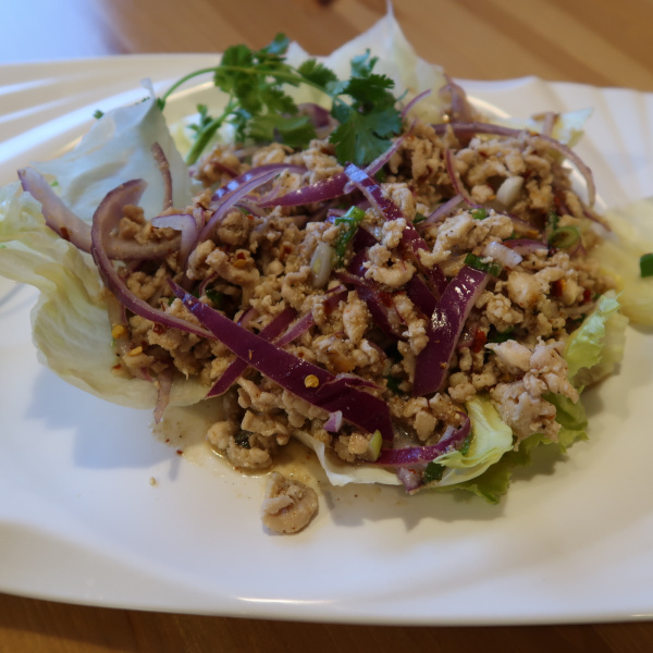 Order S6. Larb Salad food online from Mango thai cuisine store, West Newton on bringmethat.com