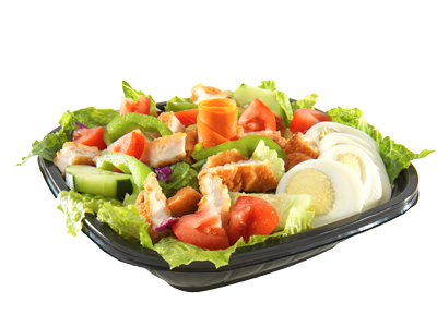 Order Crispy Chicken Salad food online from Apollo Burgers store, Draper on bringmethat.com