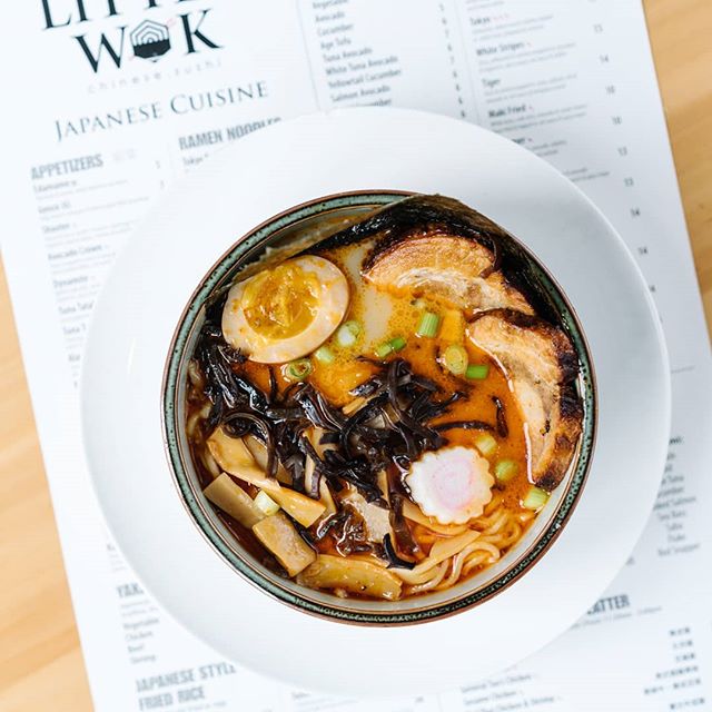 Order Spicy Miso Ramen food online from Little Wok store, Chicago on bringmethat.com