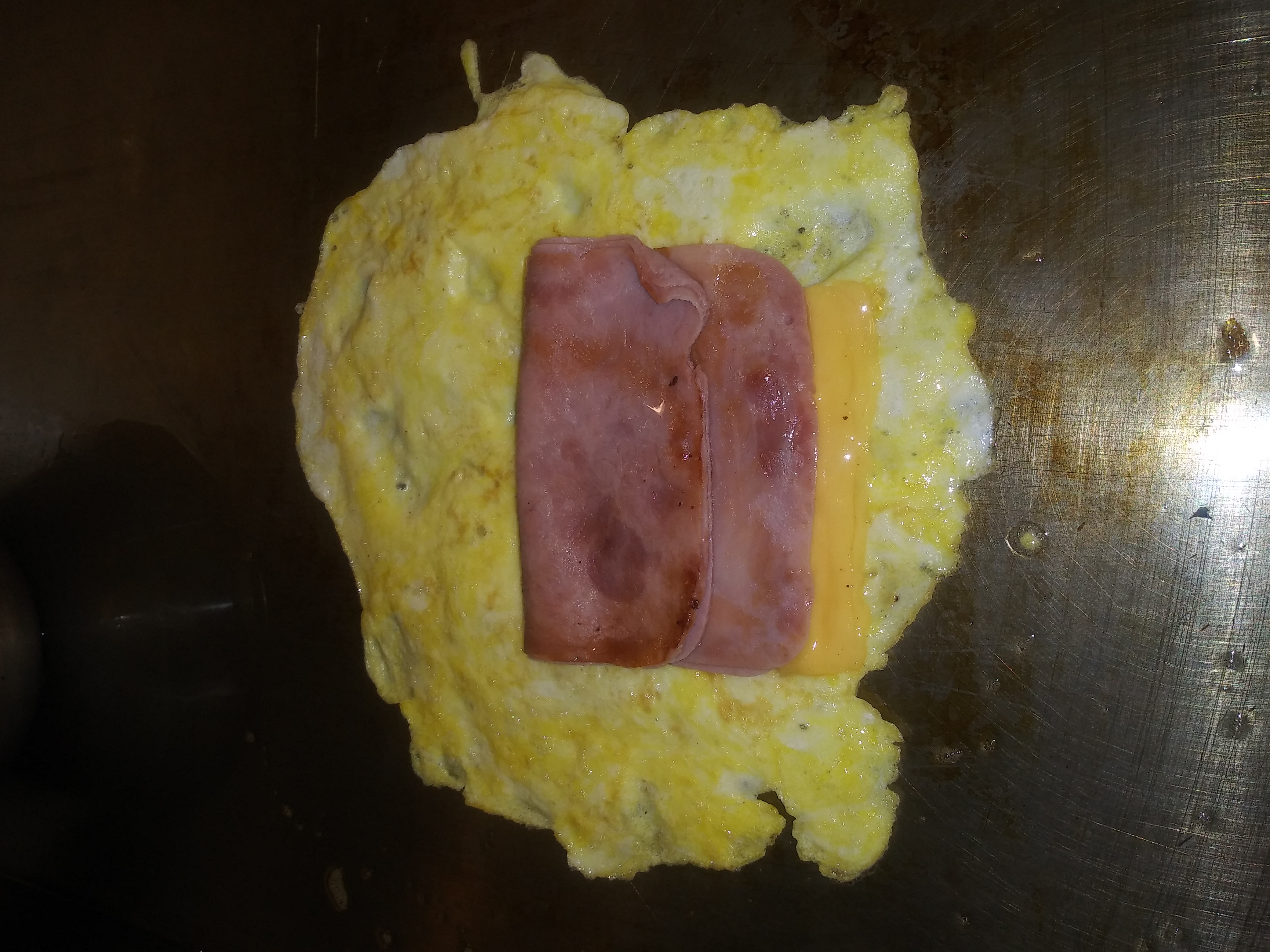 Order Ham, Egg and Cheese Pita food online from The Sheik store, Starke on bringmethat.com