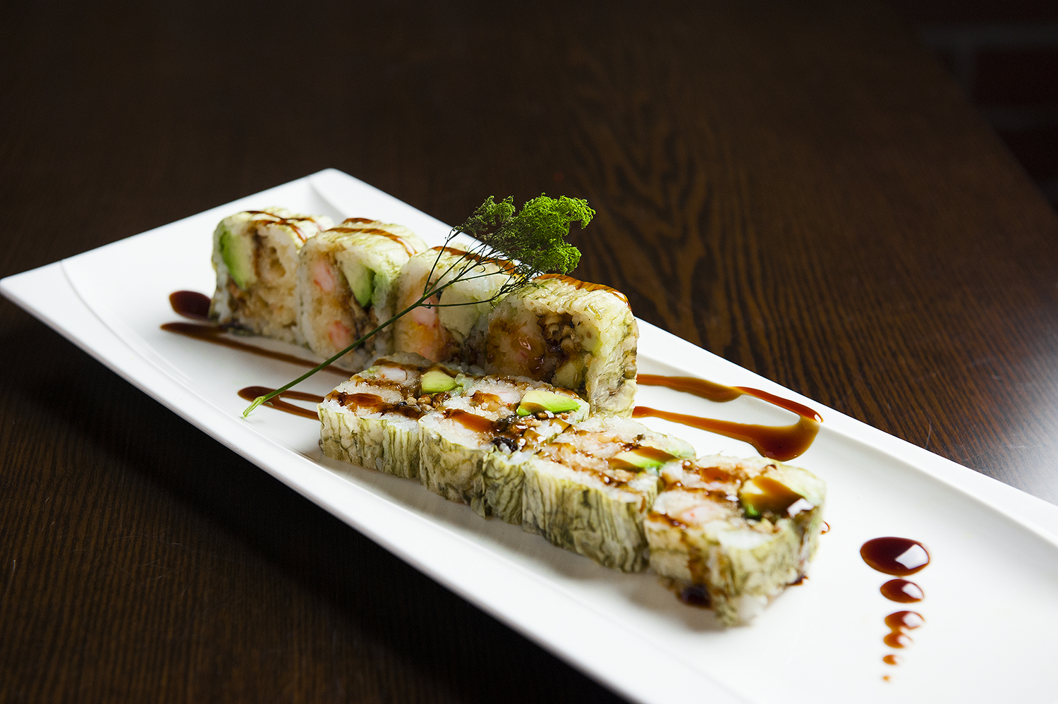 Order Tiger Roll food online from Aya sushi store, New York on bringmethat.com