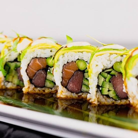 Order MIDORI ROLL food online from Kumori Sushi & Teppanyaki - Ridge View Center store, Mcallen on bringmethat.com