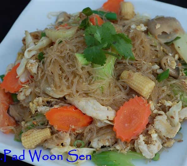Order 25. Pad Woon Sen food online from The Old Siam store, Sunnyvale on bringmethat.com