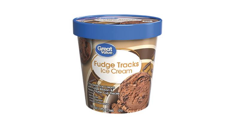 Order Great Value Ice Cream Fudge Tracks food online from Red Roof Market store, Lafollette on bringmethat.com
