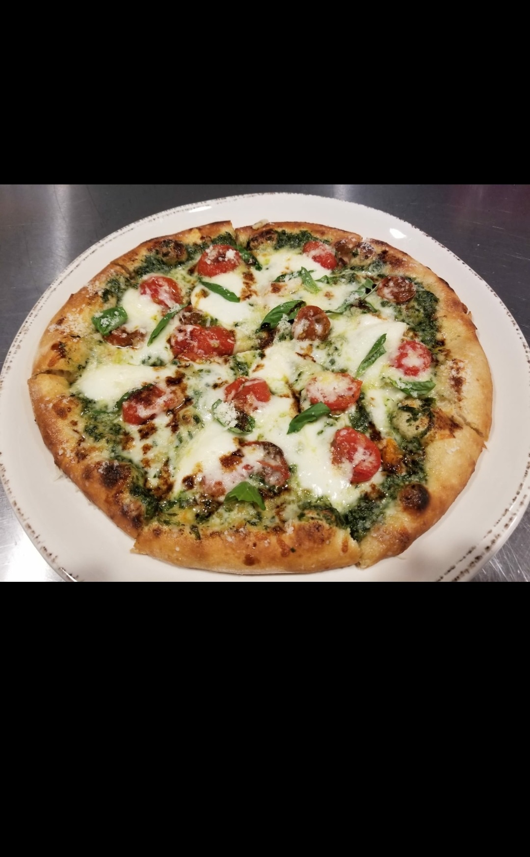 Order Caprese Pizza food online from Gattara store, Denver on bringmethat.com