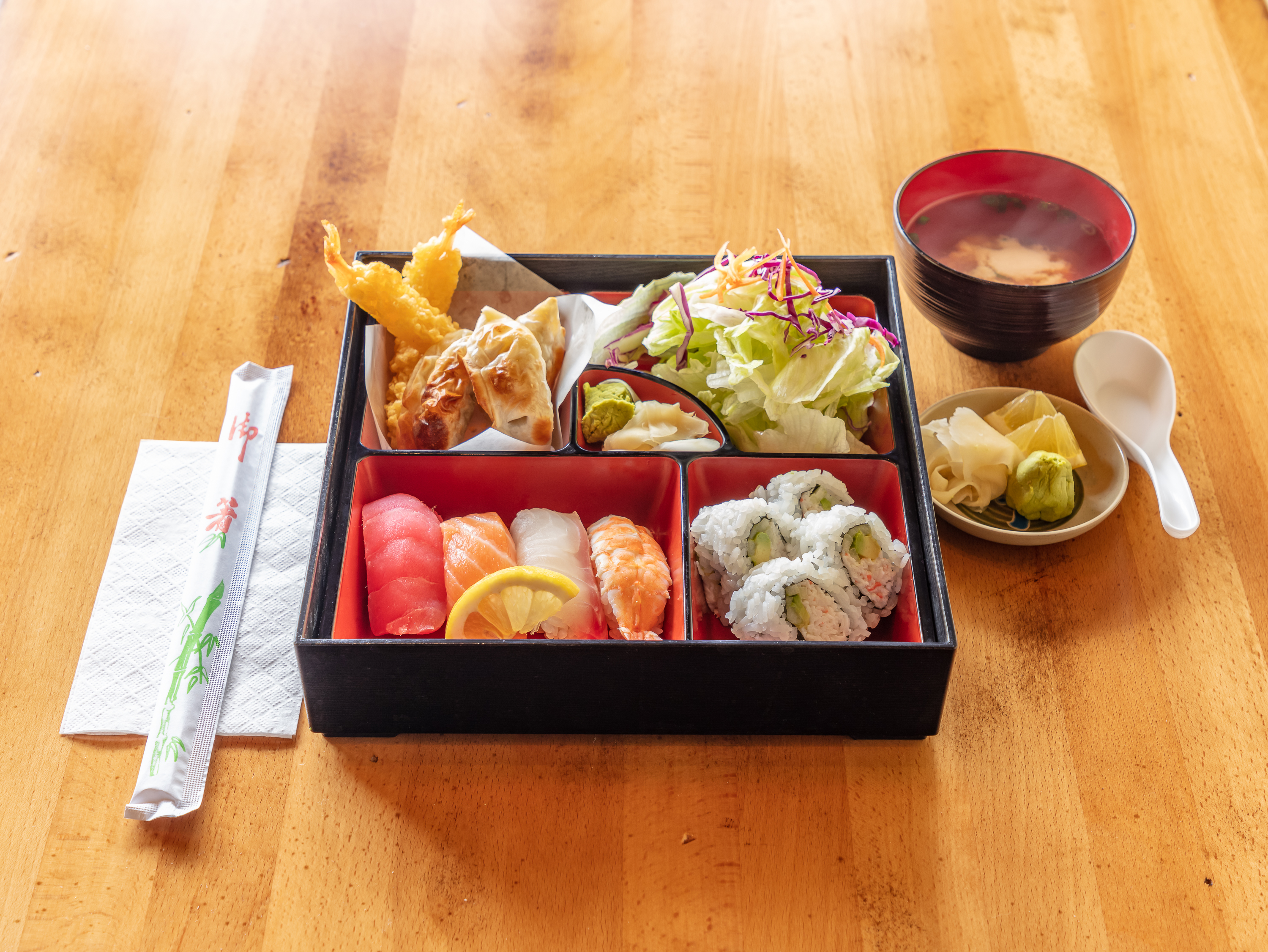 Order Sushi Bento Box food online from Sushi Box store, Wylie on bringmethat.com