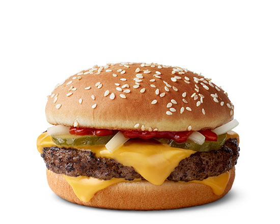 Order Quarter Pounder with Cheese food online from Mcdonald store, De Pere on bringmethat.com