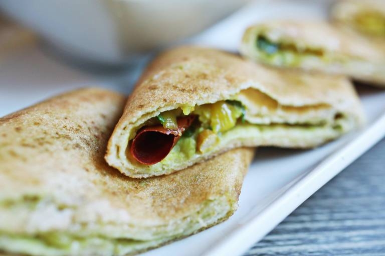 Order Avocado Dosa (Chef's Special, GF) food online from Lime & Lemon Indian Grill store, Durham on bringmethat.com