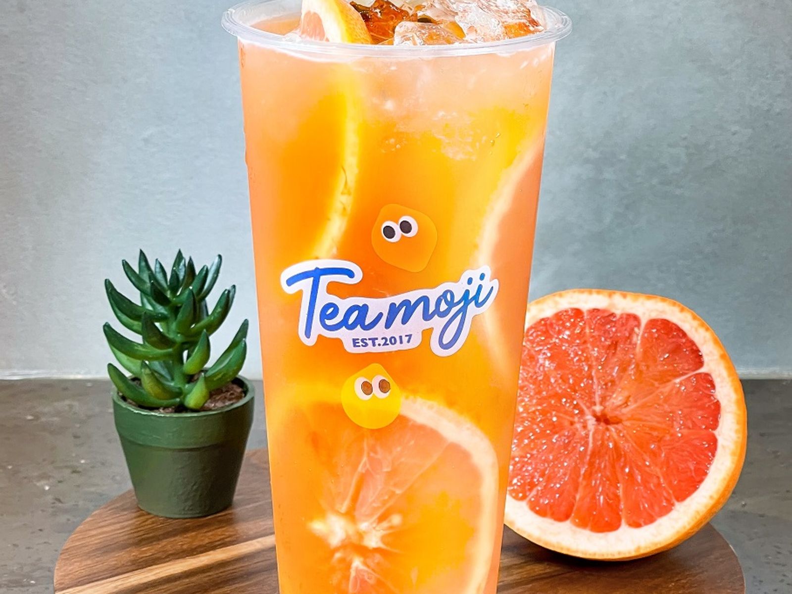 Order A6 Passion Fruit Meets Grapefruit A6 柚见百香 food online from Teamoji store, Champaign on bringmethat.com