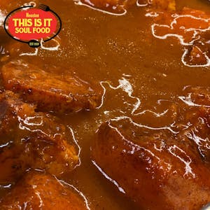 Order Candied Yams Side Dish food online from Houston This Is It Cafe store, Houston on bringmethat.com