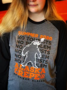 Order Shirt - Long Sleeve - 2020 Bear food online from Alaska Crepe Co store, Ketchikan on bringmethat.com