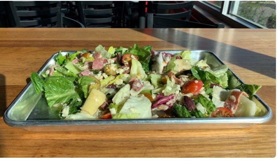 Order Antipasto Salad - Salad food online from Shorties Pizza + Grinders store, Austin on bringmethat.com