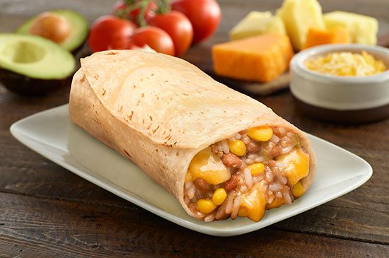 Order Beans and Cheese Burrito food online from Mama Chio Mayan store, Beaverton on bringmethat.com