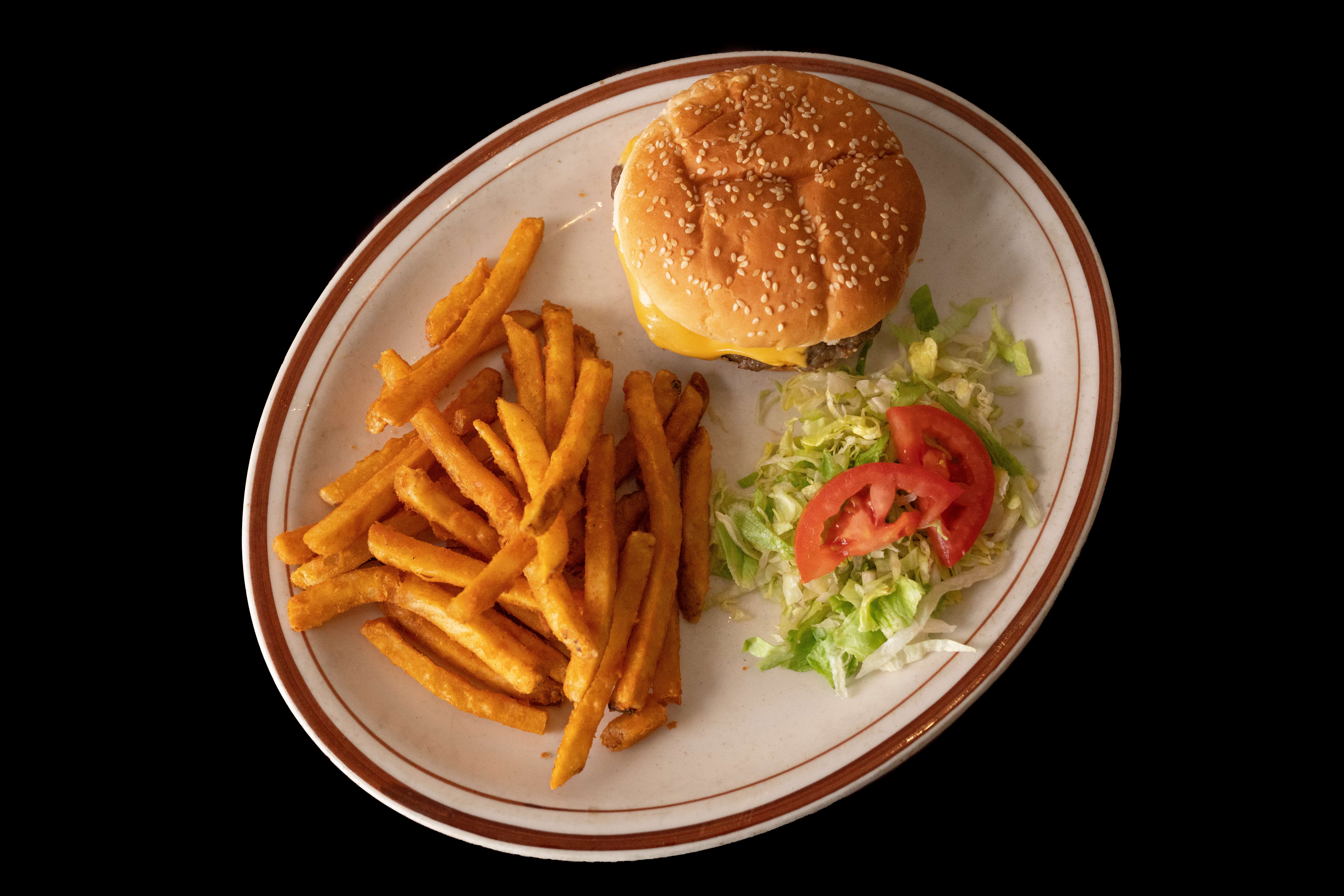 Order Hamburger food online from La Costa Restaurant store, American Fork on bringmethat.com